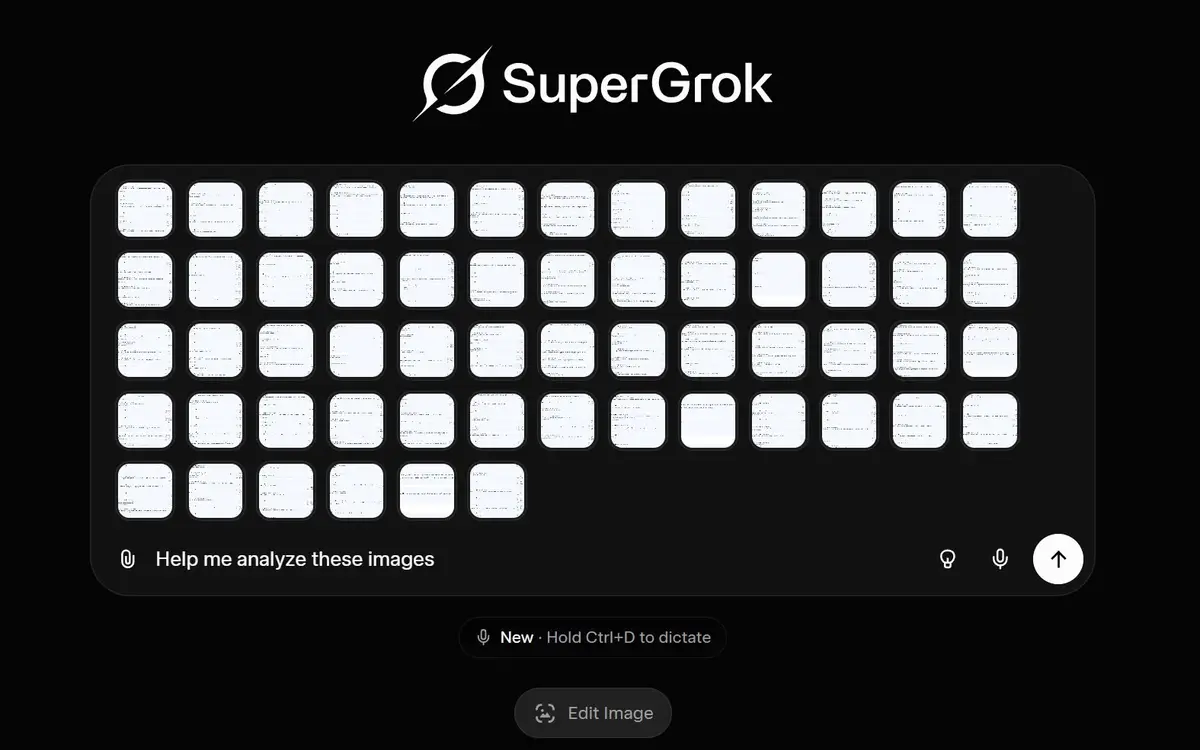 Grok now lets you drop 100 files into one chat