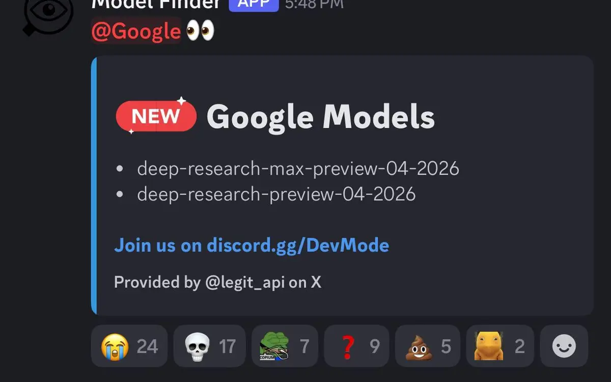 Google Quietly Updated Deep Research — Max Version Incoming