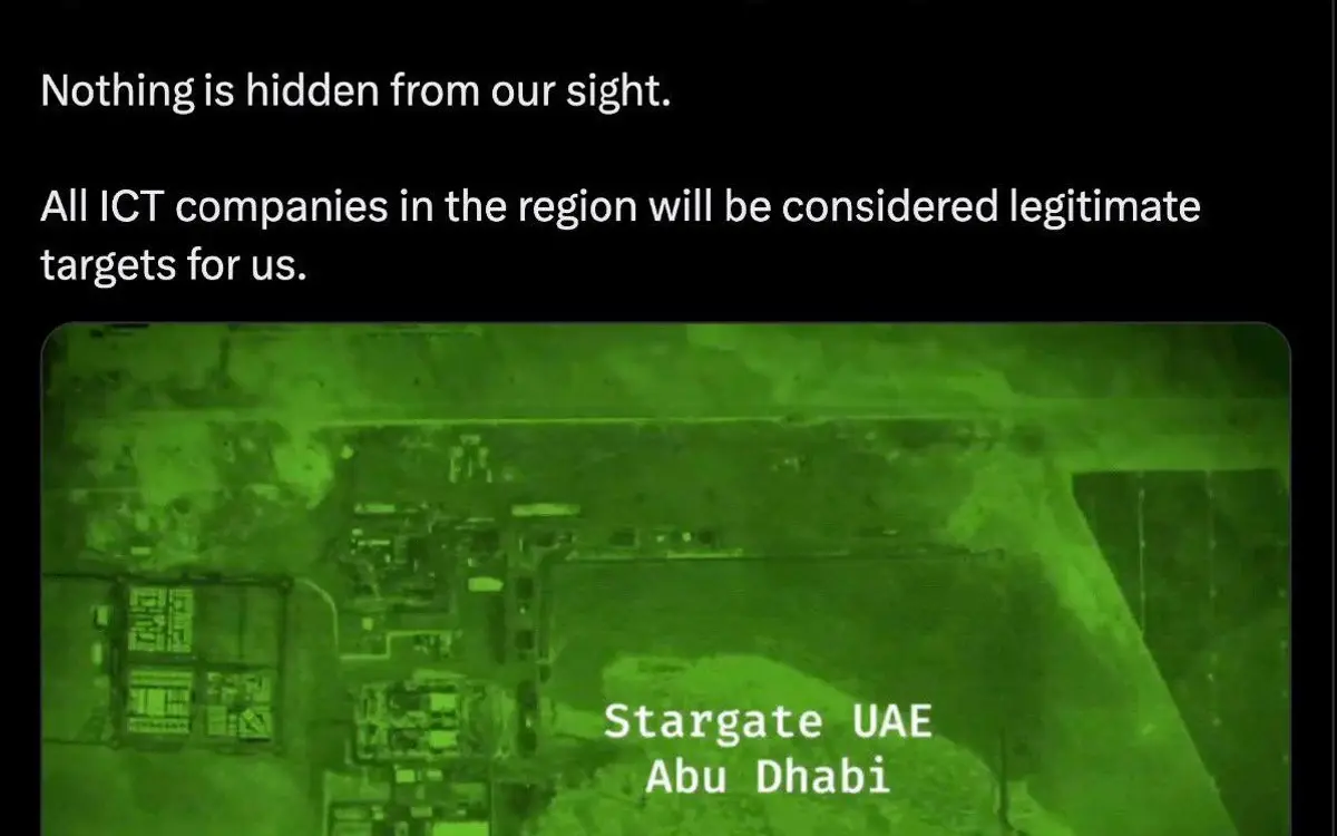 Iran threatens to annihilate OpenAI's $30B Stargate datacenter in UAE