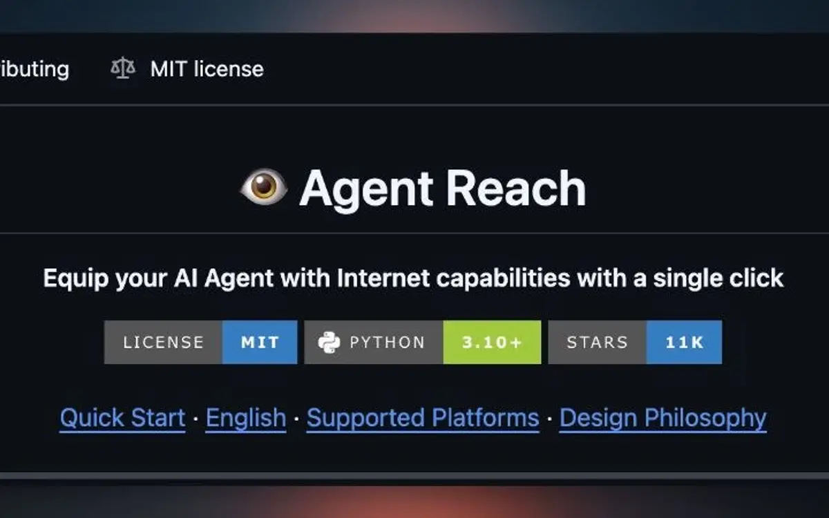 Agent-Reach gives AI agents free eyes across the internet