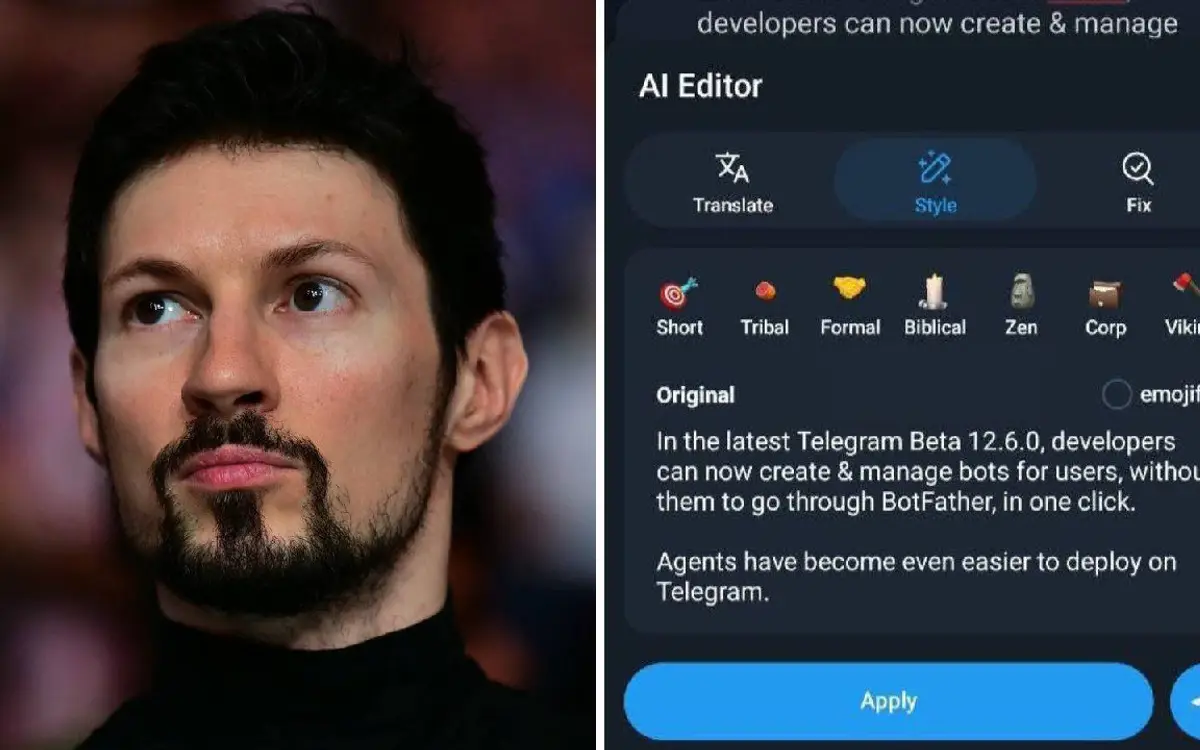 Telegram's AI Glow-Up: Editor, Agents, and OpenAI Roots