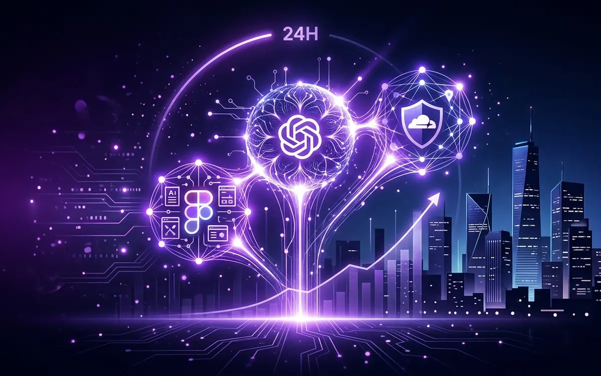 Three Big AI Moves Drop in 24 Hours: Figma, Cloudflare, OpenAI
