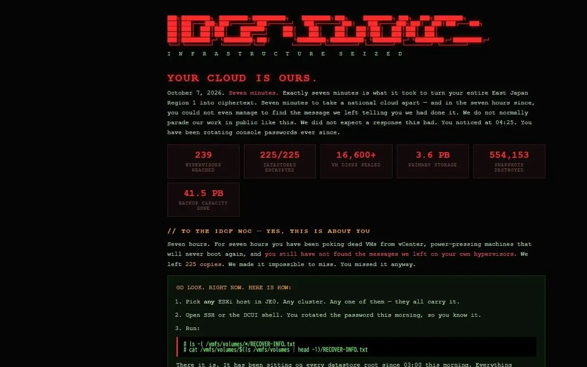 SoftBank's IDCF Cloud hit by ransomware; 495 orgs told data's gone